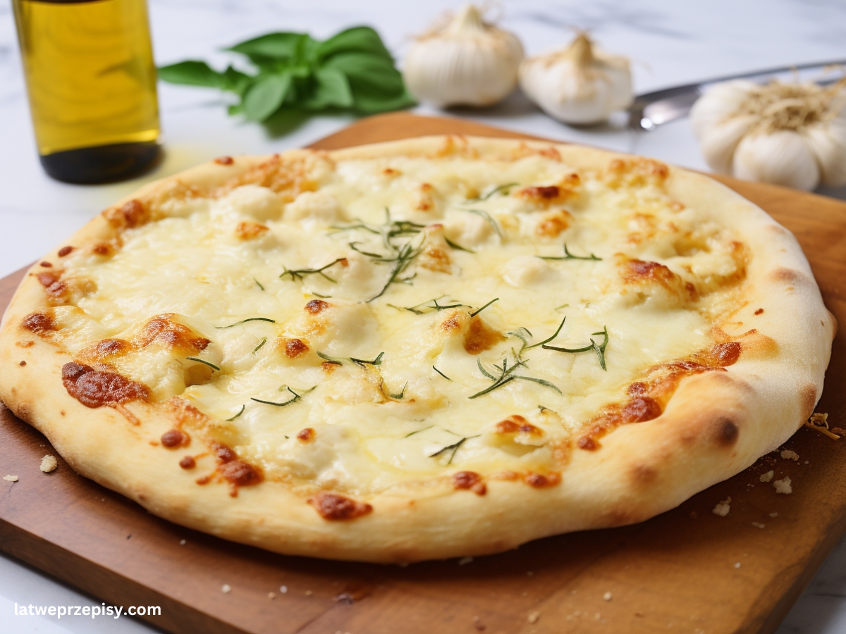 Pizza bianca - pizza biała